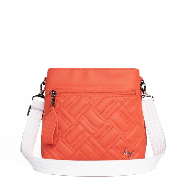 LugLife Adjustable Webbed Satin Luxe VL Bag Strap - 1.25" White NEW - Picture 2 of 4